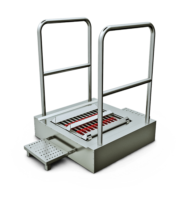 Hijyen Bariyeri - AISI 304 Yatay Fırçalama