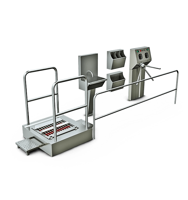 Hijyen Bariyeri AISI-304 Demonte